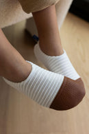 Les Petits Velours Ivoire - Chaussons Souples - Pour L'Intérieur