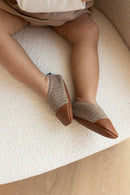 Les Petits Velours Noisettes - Chaussons Souples - Pour L'Intérieur