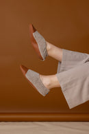 Les Petits Velours Noisettes - Chaussons Souples - Pour L'Intérieur