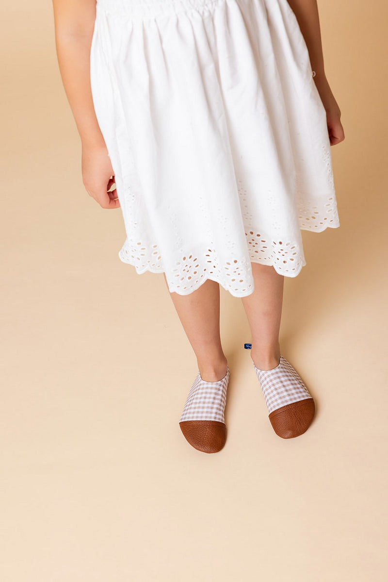 Les Petits Vichy - Chaussons Souples - Tout Terrain