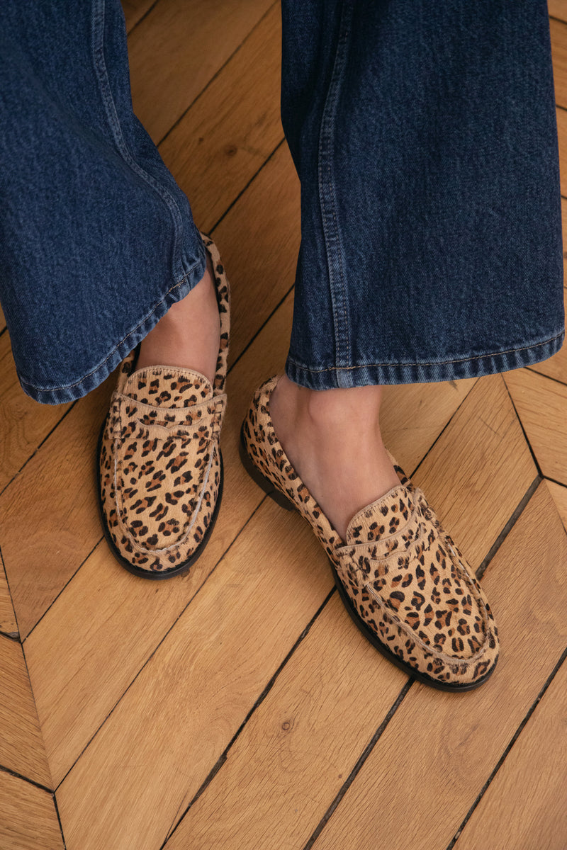 Mocassins Les Valentin - Leopard - Femme