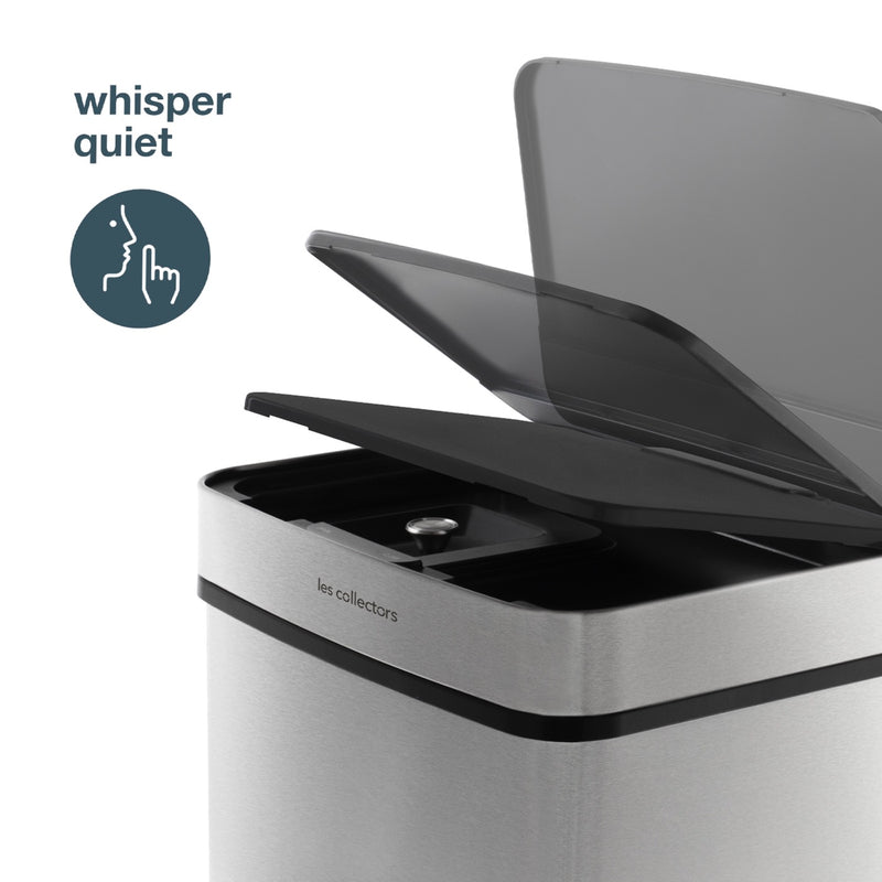 Poubelle De Tri - Inox - 64L/69L