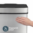 Poubelle De Tri - Inox - 64L/69L