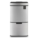 Poubelle De Tri - Inox - 64L/69L