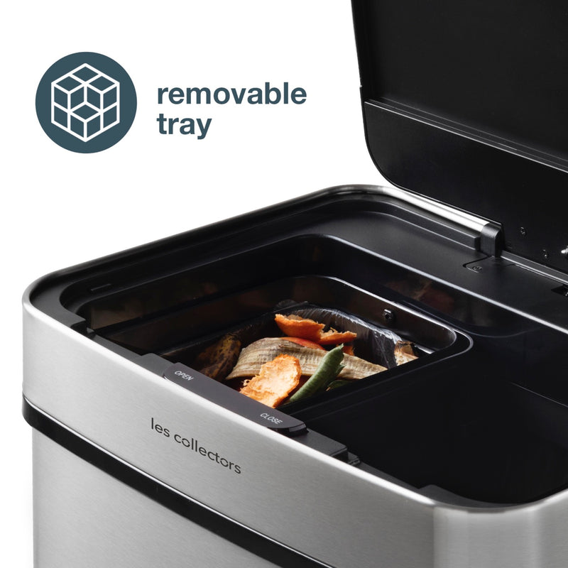 Poubelle De Tri - Inox - 64L/69L