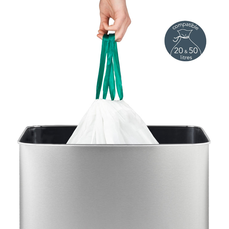 Poubelle De Tri - Inox - 64L/69L