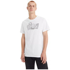 Levi'S T-Shirt Bianca Con Stampa 22491-1476