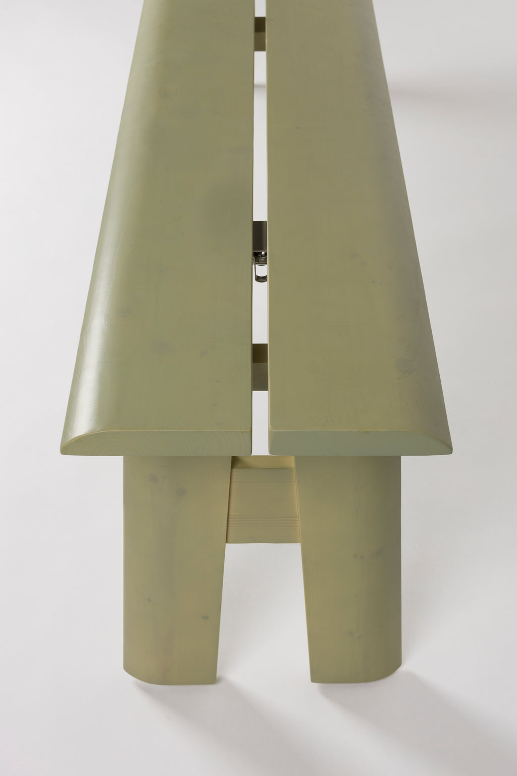 Avenue - Outdoor Bench - Pine Wood - Sage Green/Green
