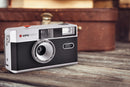 35mm Film Camera - Black - 2 Free Color Films - Agfaphoto