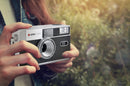 35mm Film Camera - Black - 2 Free Color Films - Agfaphoto