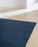 Tapis - Nodi - Fibres Recyclées - Bleu