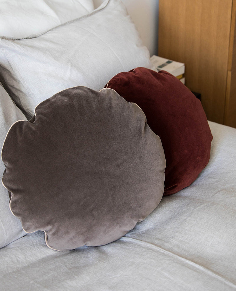 Coussin - Bomboloni - Velours - Gris