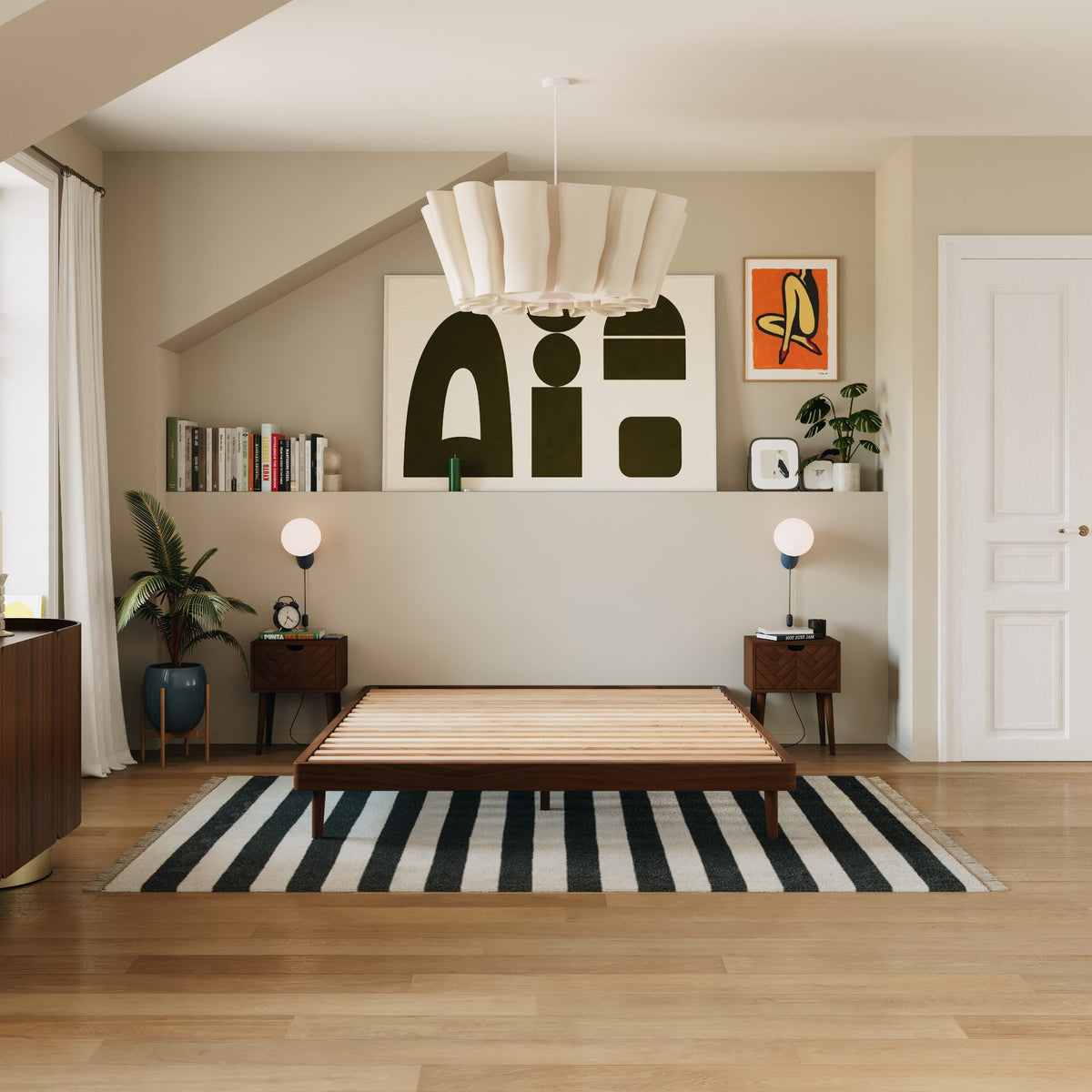 Ali Wooden Bed Base