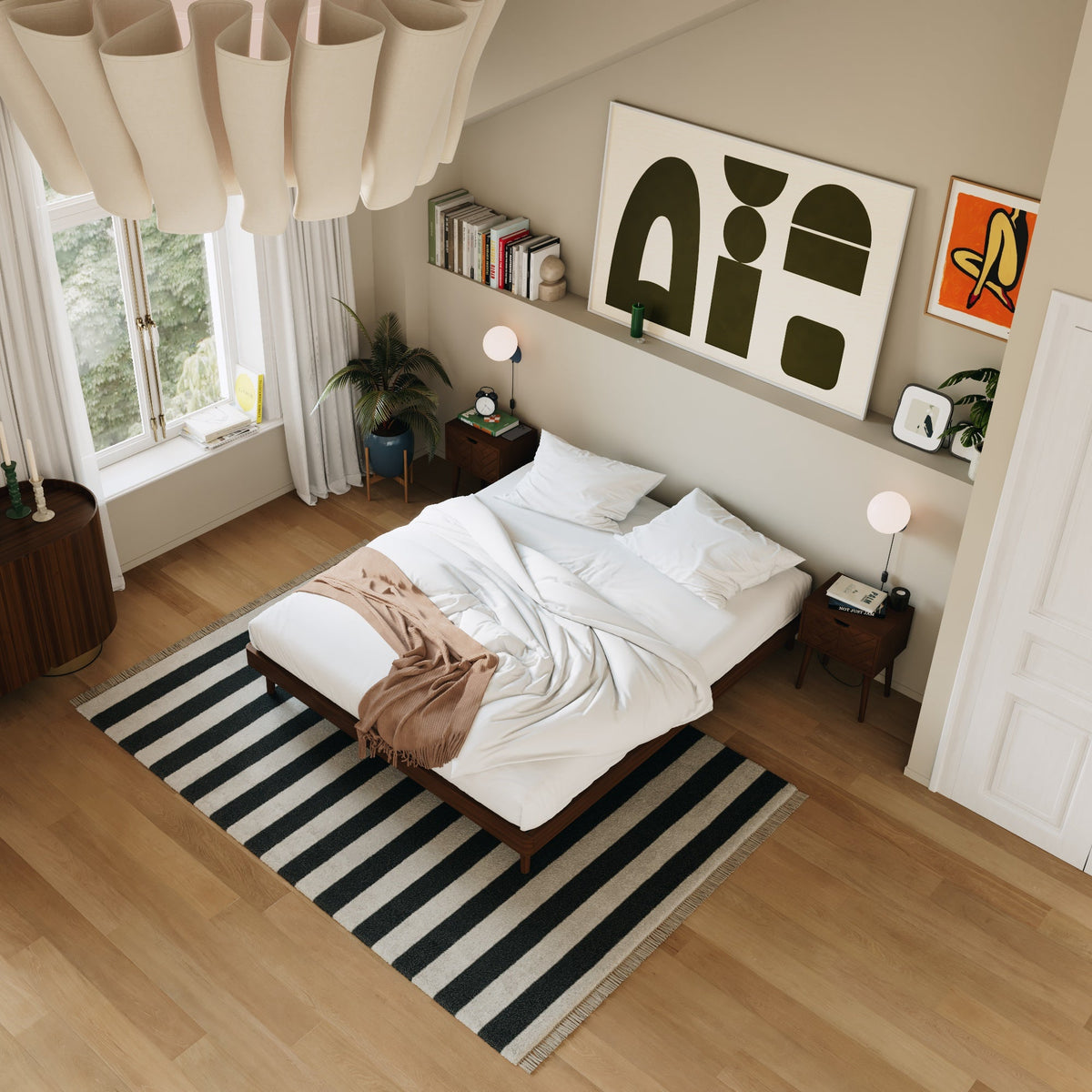 Ali Wooden Bed Base