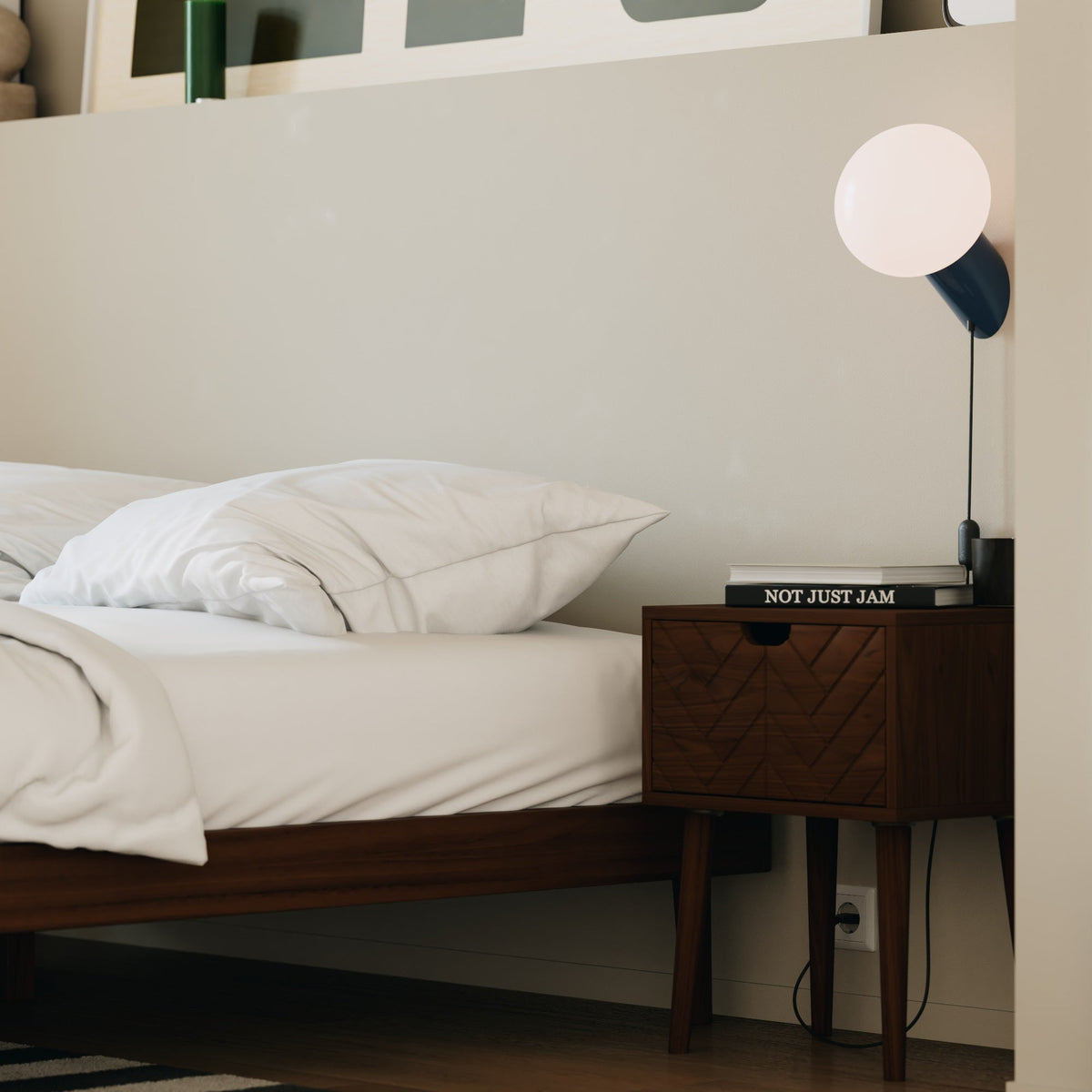 Ali Wooden Bed Base