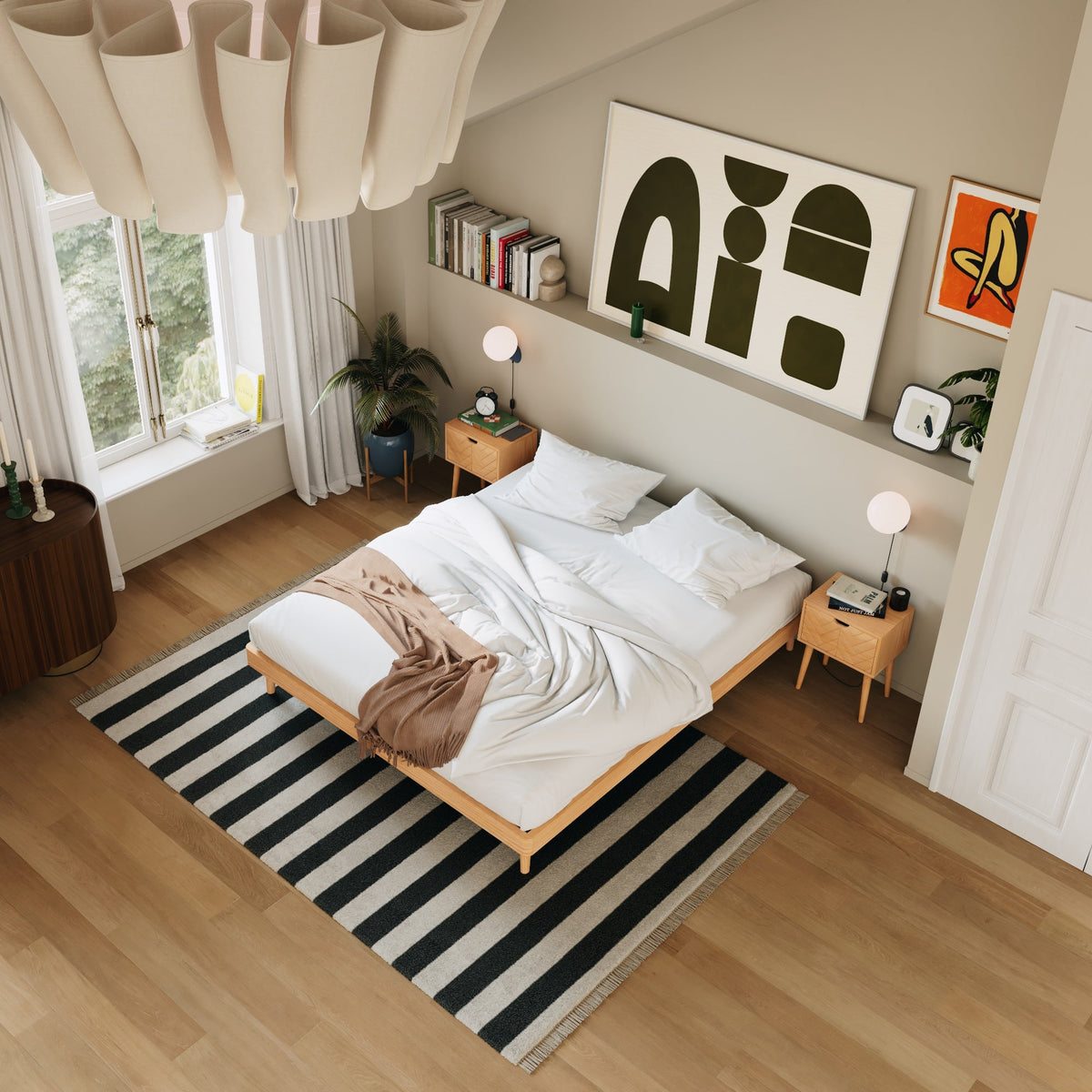 Ali Wooden Bed Base