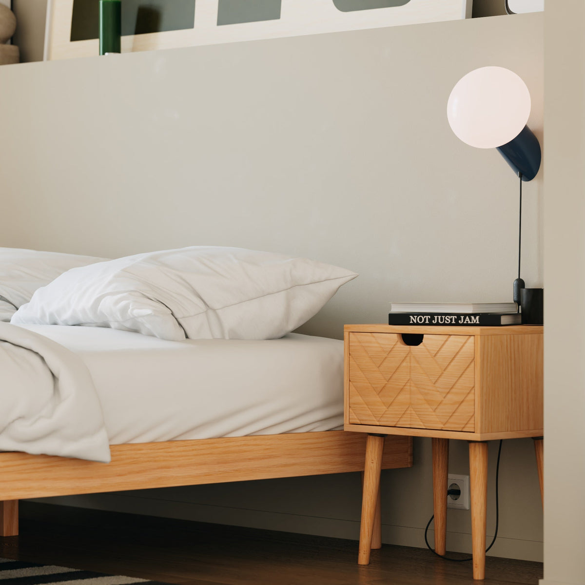 Ali Wooden Bed Base