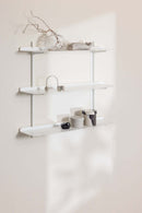 Elegante Wandregal LINARA en metal, diseño minimalista con ablagen antiguo, ideal para Wohnräume moderno.