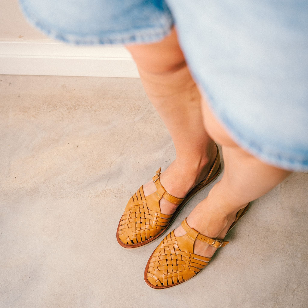 Huaraches Linda - Camel