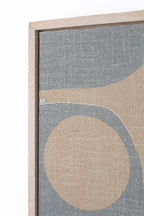 Galaxy Art - Wall Decoration - Cotton - Blue/Beige/Black