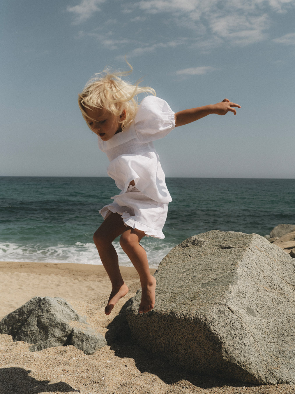 girls' linen shorts