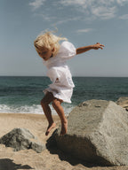 girls' linen shorts
