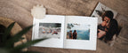 Set di 2 fotolibri quadrati rigidi