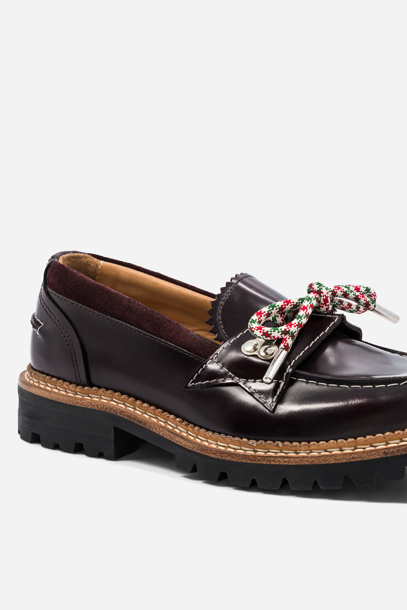 Loafer Climb - Burgundy - Mixte