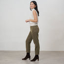 Pantalon Logan Trendy Corduroy - Military