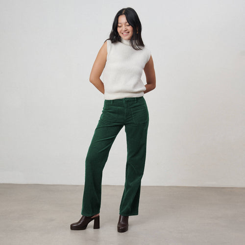 Pantalon Nina Trendy Corduroy - Forest