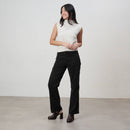 Pantalon Nina Trendy Corduroy - Noir