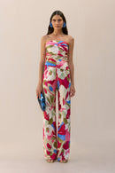 Top Krisha - Floral Rosette