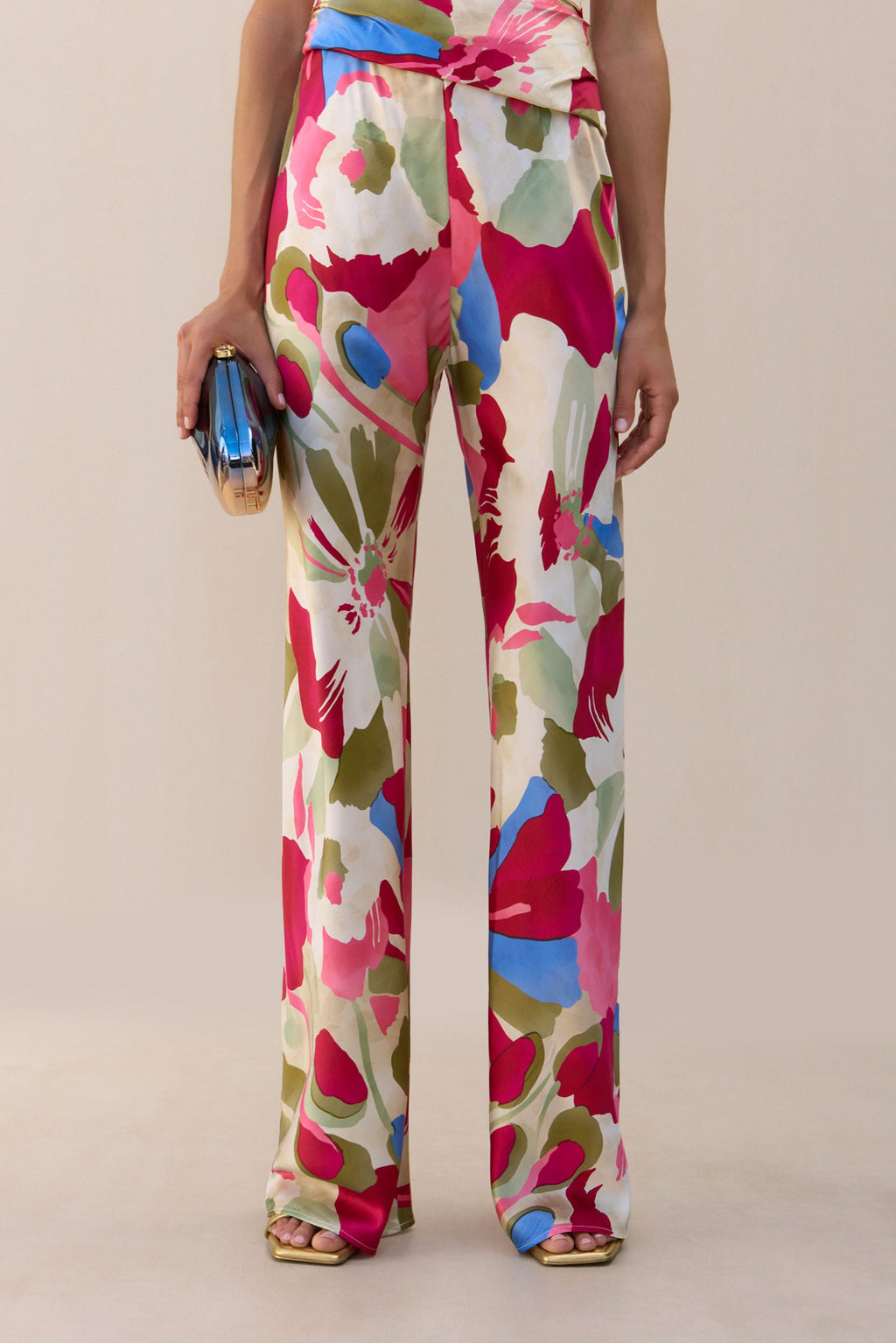 Pantalon Stacie - Floral Rosette