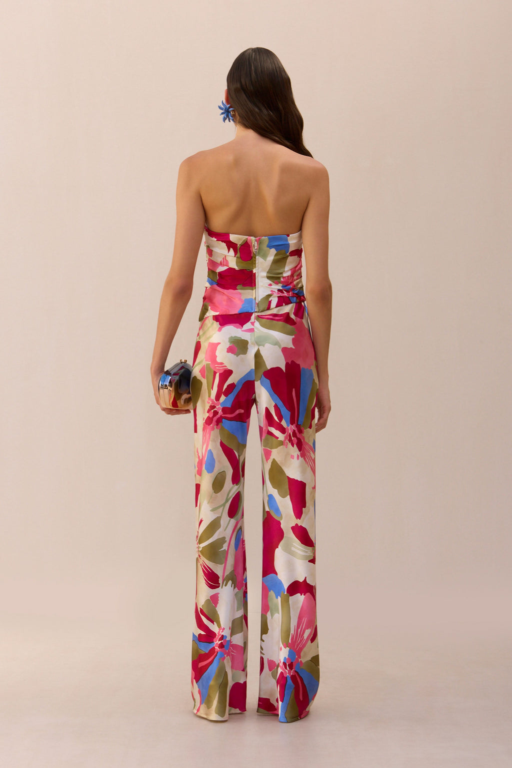 Pantalon Stacie - Floral Rosette