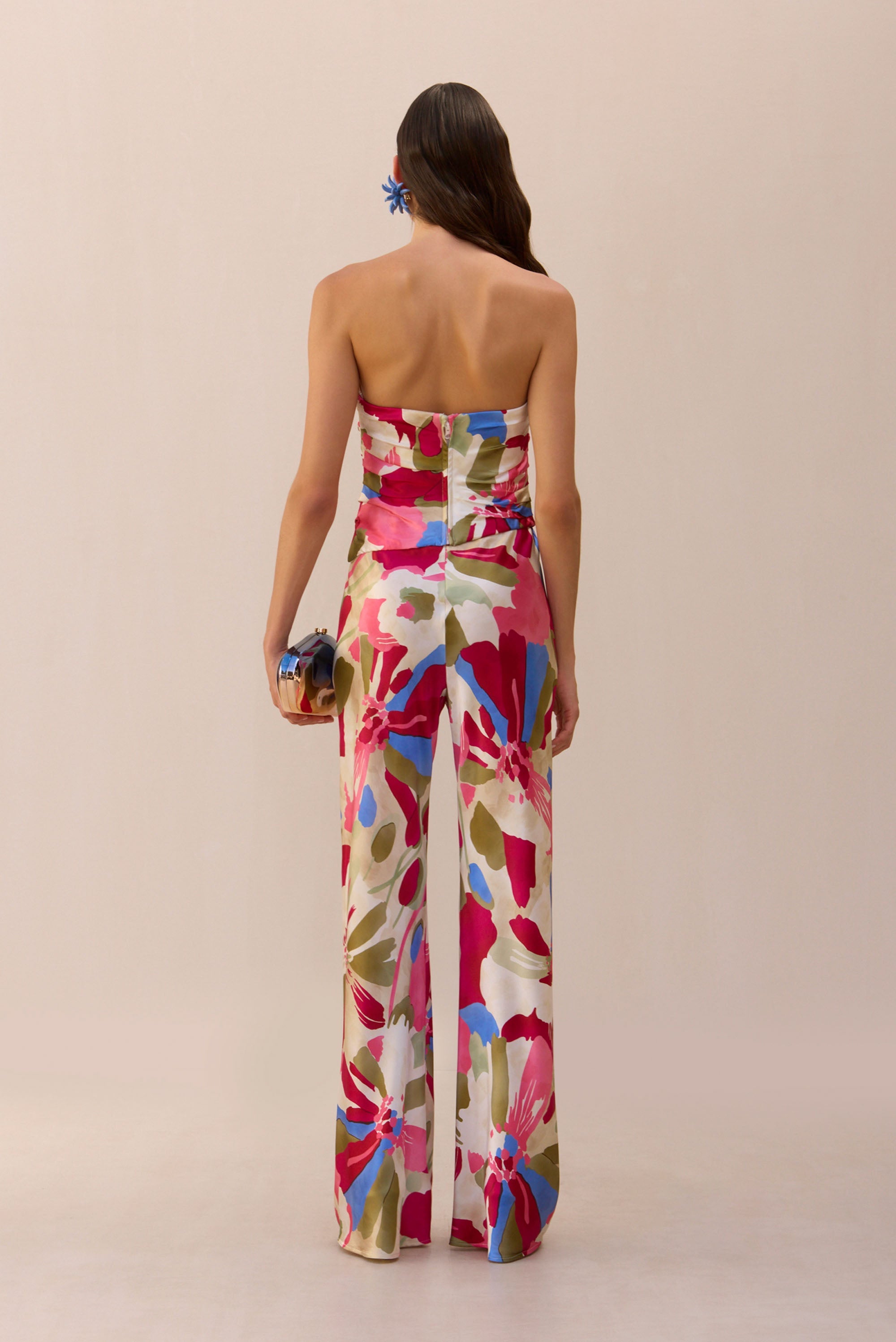 Pantalon Stacie - Floral Rosette
