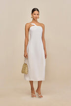 Vestido Araceli - Optic White