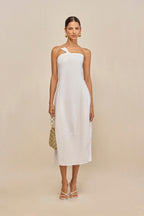 Vestido Araceli - Optic White