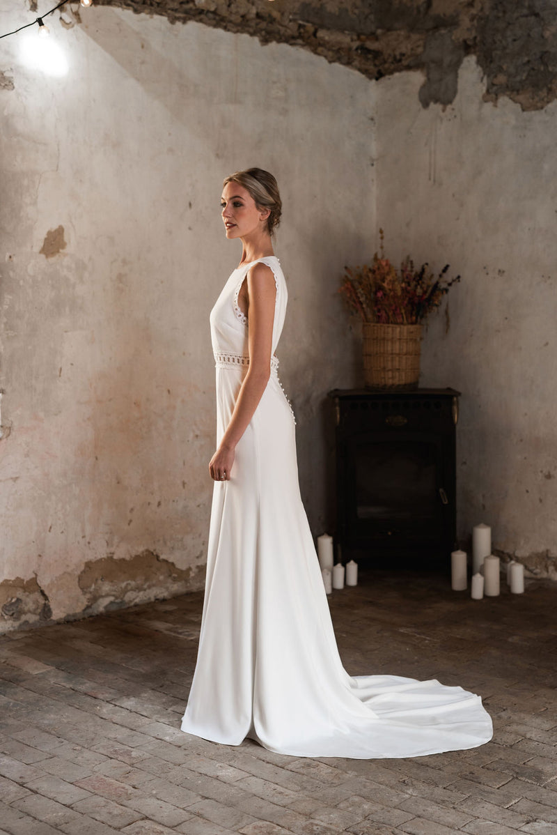 Robe De Mariée Santorin - Blanc Soie