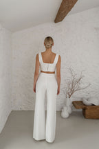Pantalon Flare - Écru
