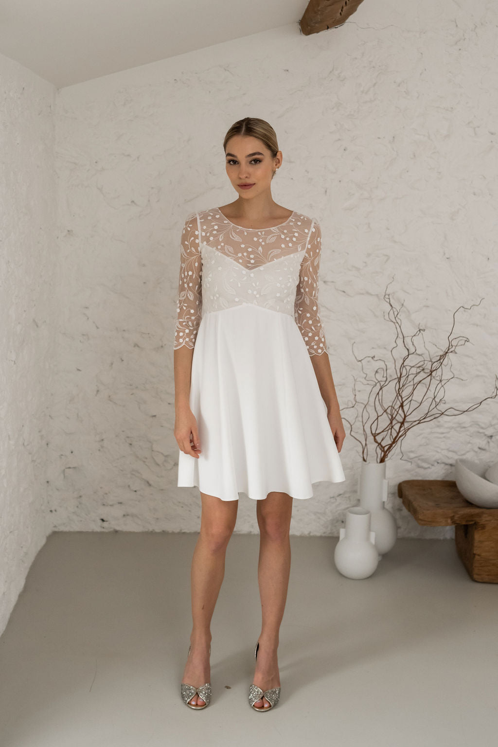Kleid Joey – Ecru
