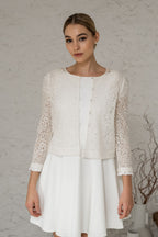 Gilet De La Mariée - Ivoire
