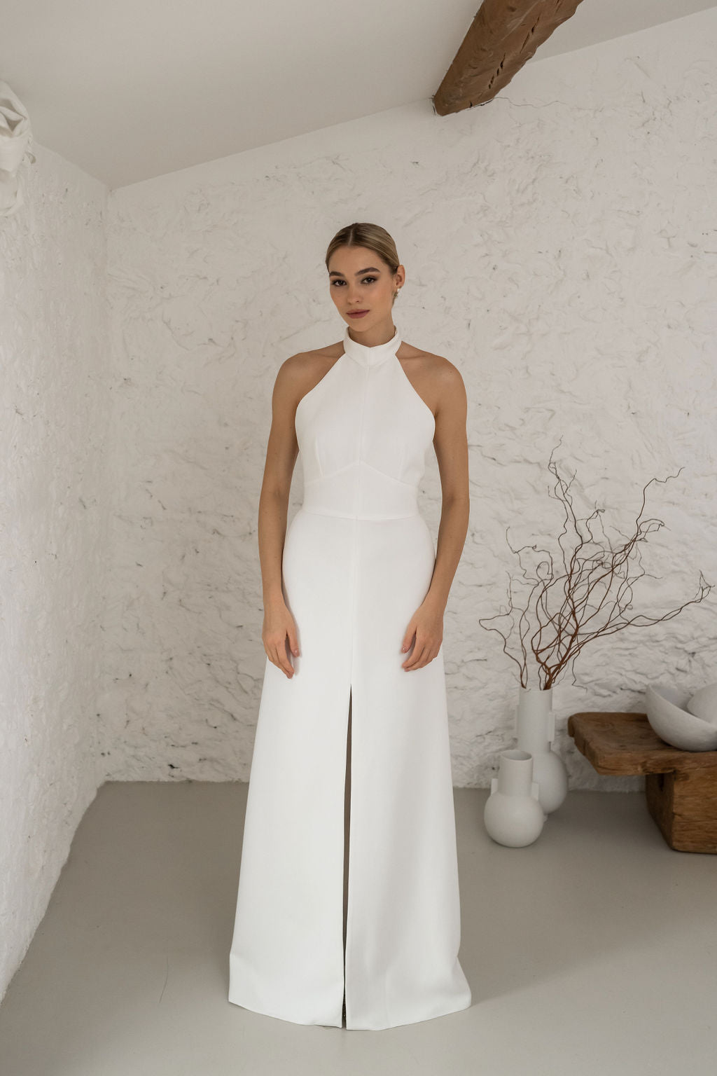 Kleid Chloé - Ecru