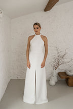 Kleid Chloé - Ecru