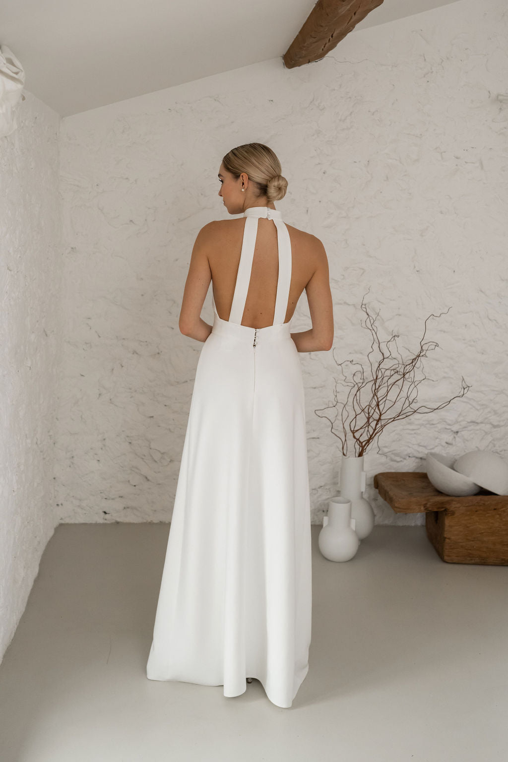 Kleid Chloé - Ecru
