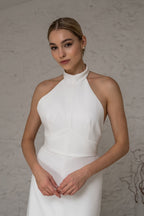 Kleid Chloé - Ecru
