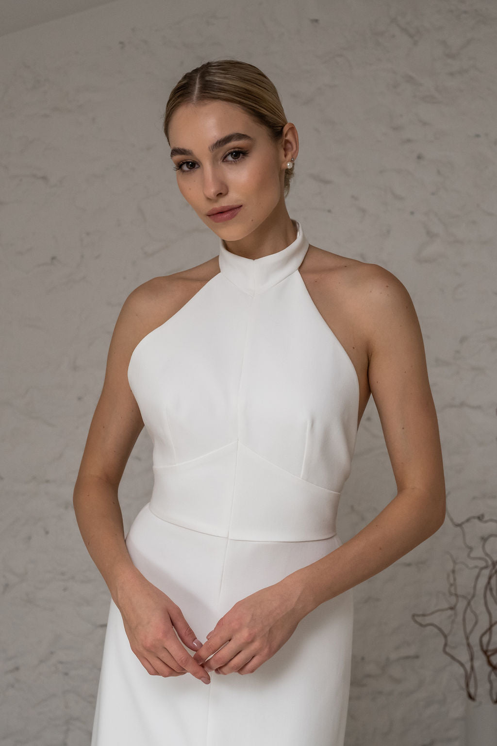 Kleid Chloé - Ecru