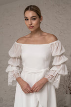 Nina Dress - Ecru