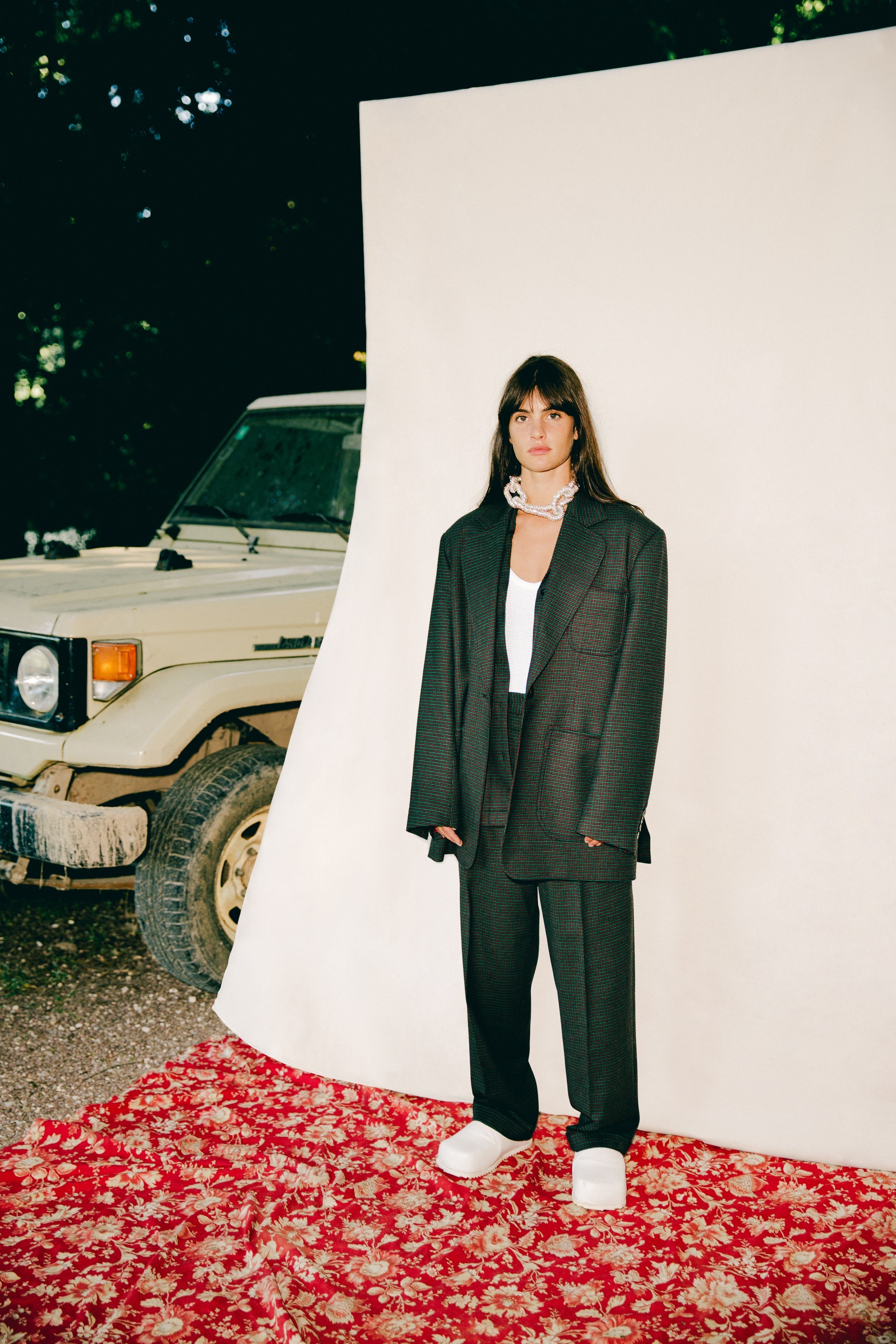Margaux Lonnberg - Margaux Lonnberg - Margaux Lonnberg - Lucky Trousers - Red Checked