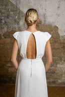 Robe Longue Agathe - Blanc Soie