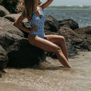 swimsuit One-piece Loren - Faience Bleu 